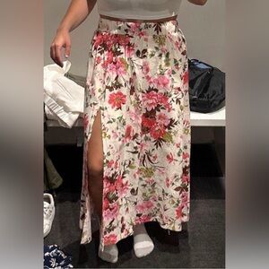 Abercrombie & Fitch Floral Maxi Skirt